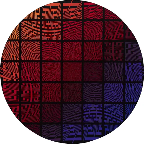 MURAT KURT — “Leyli”, 2022 "Leyli" eseri MURAT KURT tarafından 2022 yılında 130x130 cm ölçülerinde Tuval üzeri akrilik boya tekniği ile yapılmıştır.