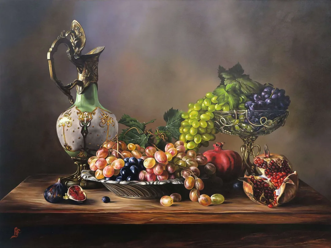 "İsimsiz" eseri HÜSEYİN FEYZULLAH tarafından 2017 yılında 90x120 cm ölçülerinde Tuval üzeri yağlı boya tekniği ile yapılmıştır.