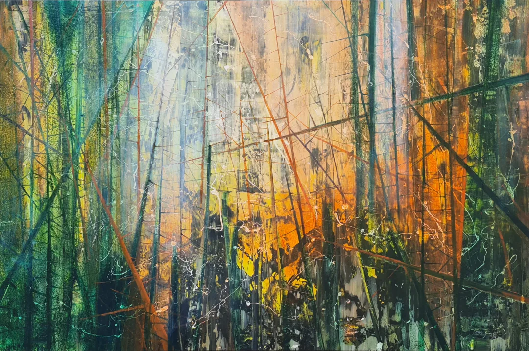 "Catarsis" eseri MUSA GÜNEY tarafından 2019 yılında 134,5x202x5 cm ölçülerinde Tuval üzeri yağlı boya tekniği ile yapılmıştır.
