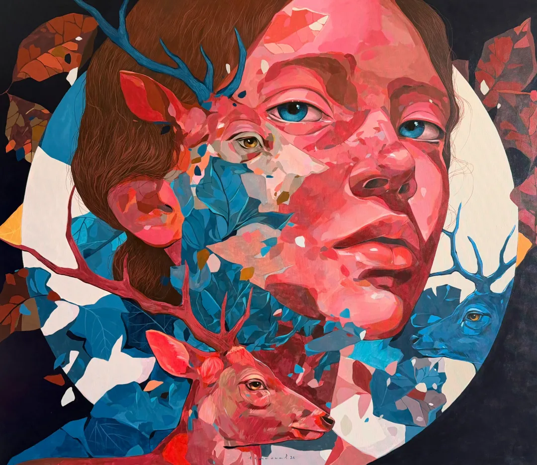 SEMA ÖCAL — “Çolpan”, 2026 "Çolpan" eseri SEMA ÖCAL tarafından 2026 yılında 130x150 cm ölçülerinde Tuval üzeri akrilik boya tekniği ile yapılmıştır.