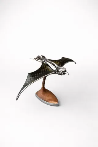 SERKAN ERKOÇ — “Skylith”, 2025 "Skylith" eseri SERKAN ERKOÇ tarafından 2025 yılında 23x26x39 cm ölçülerinde Metal heykel tekniği ile yapılmıştır.