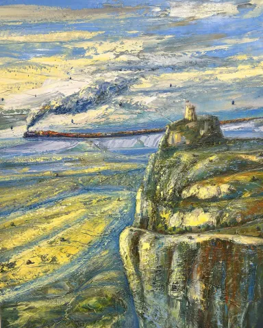 TOLGA BOZTOPRAK — “Anadolu dan görünümler”, 2019 "Anadolu dan görünümler" eseri TOLGA BOZTOPRAK tarafından 2019 yılında 100x80 cm ölçülerinde Tuval üzeri yağlı boya tekniği ile yapılmıştır.
