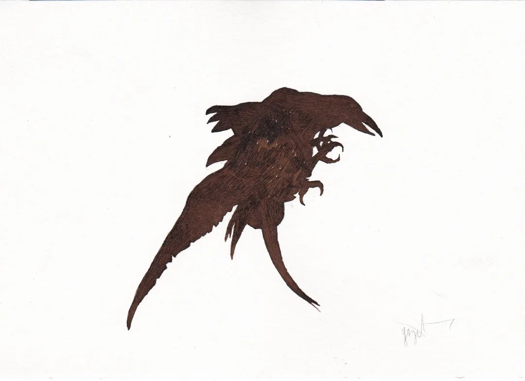 yakınlaştır "Kargalar" eseri YİĞİT ALTIPARMAKOĞULLARI tarafından 2013 yılında 15x21 cm ölçülerinde Kağıt üzeri Ekolin tekniği ile yapılmıştır.
