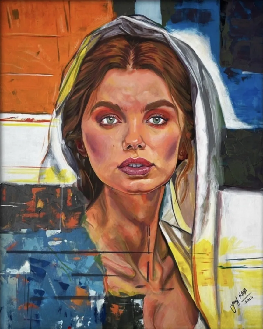YUSUF KAYA — “Bahar”, 2024 "Bahar" eseri YUSUF KAYA tarafından 2024 yılında 100x80 cm ölçülerinde Tuval üzeri akrilik boya tekniği ile yapılmıştır.