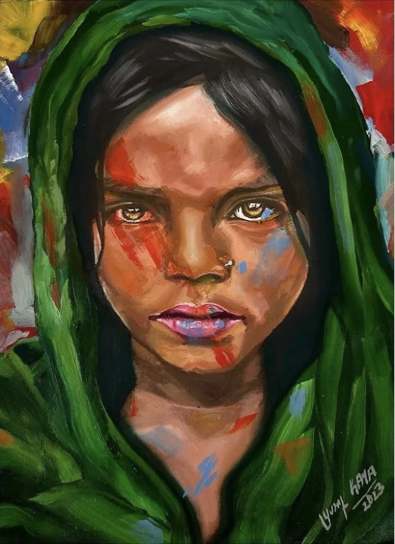 YUSUF KAYA — “Aren”, 2023 "Aren" eseri YUSUF KAYA tarafından 2023 yılında 29x21 cm ölçülerinde Kağıt üzeri yağlı boya tekniği ile yapılmıştır.