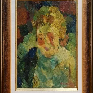ADNAN TURANİ tarafından 1955 yılında 40x30 cm ölçülerinde Duralit üzeri yağlı boya tekniği ile yapılmıştır.