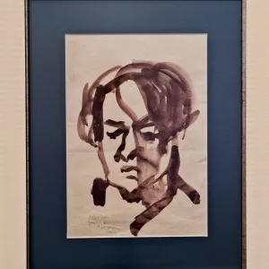 ADNAN TURANİ tarafından 1956 yılında 30x21 cm ölçülerinde Kağıt üzeri sulu boya tekniği ile yapılmıştır.