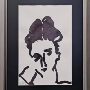 ADNAN TURANİ tarafından 1997 yılında 34x24 cm ölçülerinde Kağıt üzeri sulu boya tekniği ile yapılmıştır.