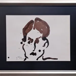 ADNAN TURANİ tarafından 2000 yılında 25x35 cm ölçülerinde Kağıt üzeri sulu boya tekniği ile yapılmıştır.