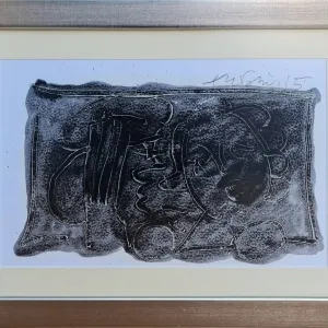 ADNAN TURANİ tarafından 2015 yılında 35x50 cm ölçülerinde Kağıt üzeri karışık teknik tekniği ile yapılmıştır.