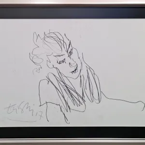 ADNAN TURANİ tarafından 2007 yılında 50x70 cm ölçülerinde Kağıt üzeri füzen tekniği ile yapılmıştır.