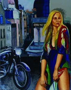 ADNAN YALIM tarafından 2011 yılında 150x120 cm ölçülerinde Tuval üzeri akrilik boya tekniği ile yapılmıştır.