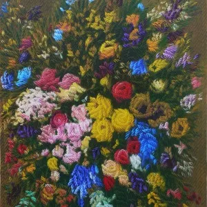 AHMET YEŞİL tarafından 80x65 cm ölçülerinde Tuval üzeri yağlı boya tekniği ile yapılmıştır.