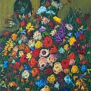 AHMET YEŞİL tarafından 2020 yılında 80x65 cm ölçülerinde Tuval üzeri yağlı boya tekniği ile yapılmıştır.