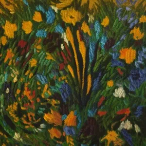 AHMET YEŞİL tarafından 2013 yılında 90x70 cm ölçülerinde Tuval üzeri yağlı boya tekniği ile yapılmıştır.