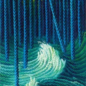 AHMET YEŞİL tarafından 2006 yılında 45x35 cm ölçülerinde Tuval üzeri yağlı boya tekniği ile yapılmıştır.