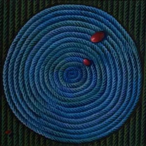 AHMET YEŞİL tarafından 2003 yılında 55x70 cm ölçülerinde Tuval üzeri yağlı boya tekniği ile yapılmıştır.