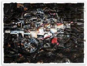 ALİ RAŞİT KARAKILIÇ tarafından 2008 yılında 115x150 cm ölçülerinde Karışık teknik tekniği ile yapılmıştır.