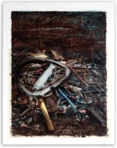 ALİ RAŞİT KARAKILIÇ tarafından 2008 yılında 162x128 cm ölçülerinde Tuval üzeri akrilik boya tekniği ile yapılmıştır.