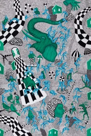 NECMİ GÜRSELER  tarafından 2023 yılında 150x100 cm ölçülerinde Tuval üzeri yağlı boya tekniği ile yapılmıştır.