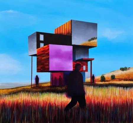 ARDA SELİM tarafından 2025 yılında 60x60 cm ölçülerinde Tuval üzeri yağlı boya tekniği ile yapılmıştır.