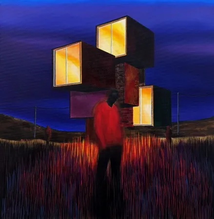 ARDA SELİM tarafından 2025 yılında 60x60 cm ölçülerinde Tuval üzeri yağlı boya tekniği ile yapılmıştır.