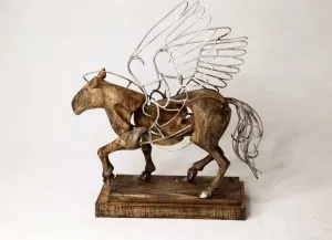ARİF ÇEKDERİ tarafından 2012 yılında 43x47x12 cm ölçülerinde Ahşap, metal tekniği ile yapılmıştır.