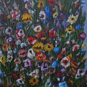 AHMET YEŞİL tarafından 2022 yılında 85x65 cm ölçülerinde Tuval üzeri yağlı boya tekniği ile yapılmıştır.