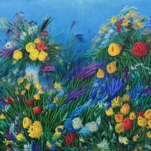 AHMET YEŞİL tarafından 100x200 cm ölçülerinde Tuval üzeri yağlı boya tekniği ile yapılmıştır.