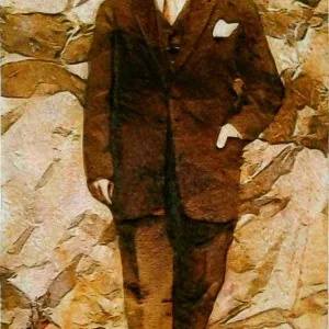 HASAN ÇAĞLAYAN tarafından 120x60 cm ölçülerinde Tuval üzeri karışık teknik tekniği ile yapılmıştır.