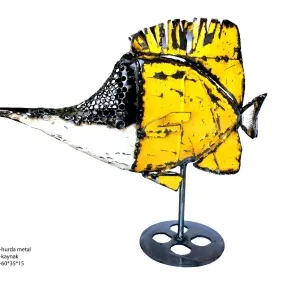 ASAF ERDEMLİ tarafından 2017 yılında 60x35x15 cm ölçülerinde Hurda metal tekniği ile yapılmıştır.