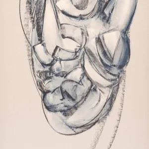 ALİ HERİSCHİ tarafından 2019 yılında 140x70 cm ölçülerinde Kağıt üzeri karışık teknik tekniği ile yapılmıştır.