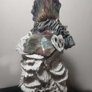 ORÇUN İLTER tarafından 2021 yılında 41x23x19 cm ölçülerinde Seramik tekniği ile yapılmıştır.