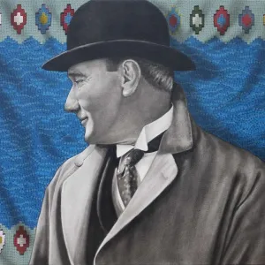 HASAN BASRİ İNAN tarafından 2021 yılında 110x150 cm ölçülerinde Tuval üzeri yağlı boya tekniği ile yapılmıştır.