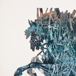 LÜTFÜ KAPLANOĞLU tarafından 2021 yılında 100x80 cm ölçülerinde Tuval üzeri yağlı boya tekniği ile yapılmıştır.