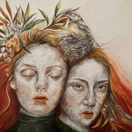 ILGIN ERDEM tarafından 2026 yılında 50x50 cm ölçülerinde Tuval üzeri yağlı boya tekniği ile yapılmıştır.