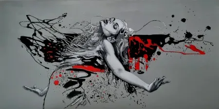 MEHMET SAKIZCI tarafından 2024 yılında 65x130 cm ölçülerinde Tuval üzeri akrilik boya tekniği ile yapılmıştır.