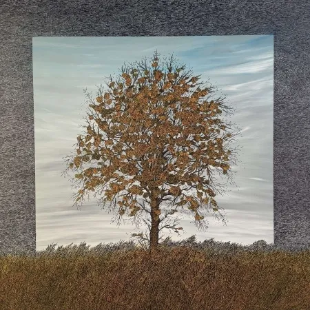 MURAT ÖZDOĞRU tarafından 2026 yılında 100x100 cm ölçülerinde Tuval üzeri akrilik boya tekniği ile yapılmıştır.