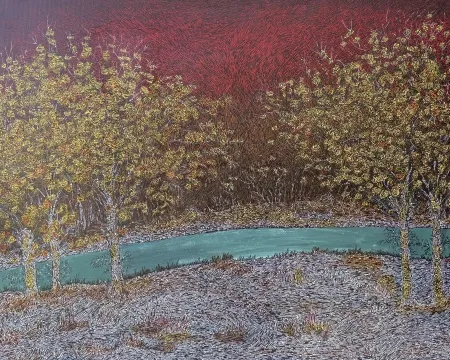 MURAT ÖZDOĞRU tarafından 2026 yılında 80x100 cm ölçülerinde Tuval üzeri akrilik boya tekniği ile yapılmıştır.