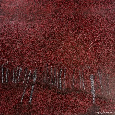 MURAT ÖZDOĞRU tarafından 2026 yılında 50x50 cm ölçülerinde Tuval üzeri akrilik boya tekniği ile yapılmıştır.