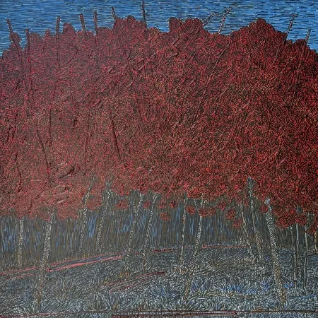 MURAT ÖZDOĞRU tarafından 2026 yılında 50x50 cm ölçülerinde Tuval üzeri akrilik boya tekniği ile yapılmıştır.