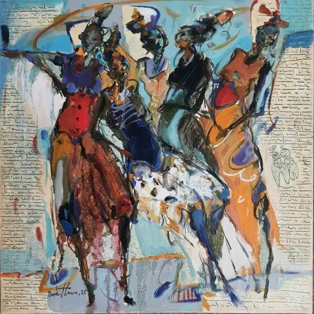 NURETTİN AKKAYA tarafından 2026 yılında 50x50 cm ölçülerinde Tuval üzeri yağlı boya tekniği ile yapılmıştır.