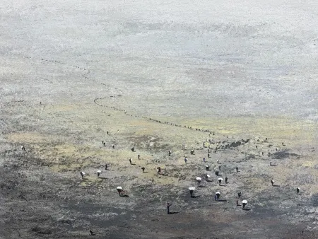 SALİH ÇAKAR tarafından 2026 yılında 60x80 cm ölçülerinde Tuval üzeri yağlı boya tekniği ile yapılmıştır.