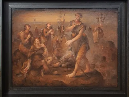 SERTAP YEĞİN tarafından 2026 yılında 60x80 cm ölçülerinde Tuval üzeri yağlı boya tekniği ile yapılmıştır.