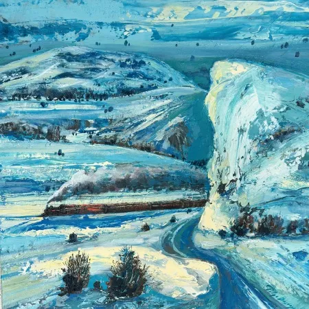 TOLGA BOZTOPRAK tarafından 2026 yılında 50x50 cm ölçülerinde Tuval üzeri akrilik boya tekniği ile yapılmıştır.