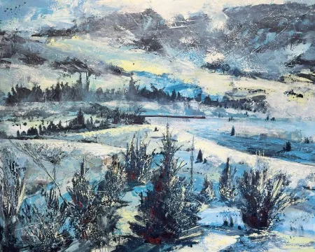 TOLGA BOZTOPRAK tarafından 2026 yılında 120x150 cm ölçülerinde Tuval üzeri akrilik boya tekniği ile yapılmıştır.