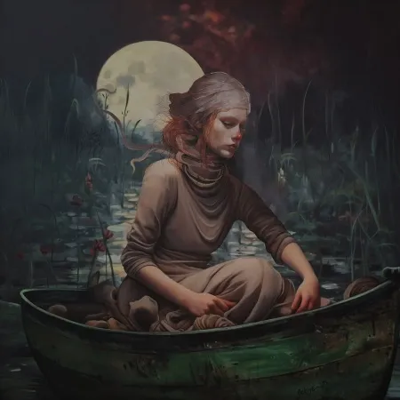 ZEKİYE AKALIN tarafından 2025 yılında 80x80 cm ölçülerinde Tuval üzeri karışık teknik tekniği ile yapılmıştır.