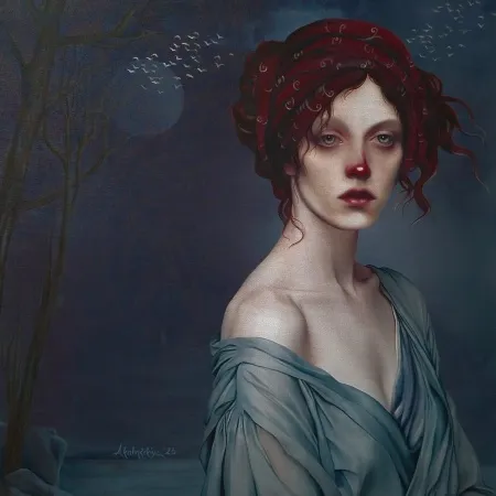 ZEKİYE AKALIN tarafından 2026 yılında 50x50 cm ölçülerinde Tuval üzeri karışık teknik tekniği ile yapılmıştır.