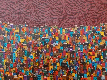 BİNNUR YÜCEBAŞ RUOCCO tarafından 2026 yılında 60x80 cm ölçülerinde Tuval üzeri yağlı boya tekniği ile yapılmıştır.