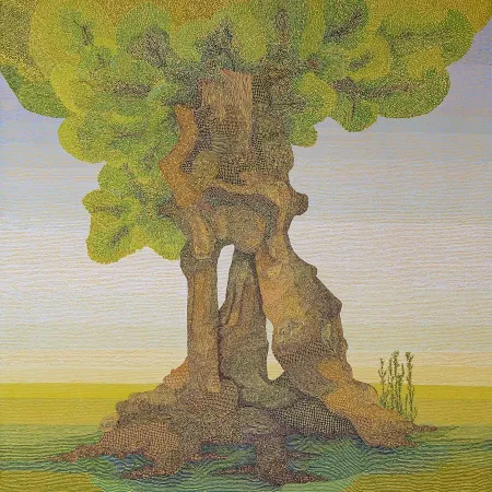 ATAÇ ELALMIŞ tarafından 2026 yılında Tuval üzeri yağlı boya tekniği ile yapılmıştır.